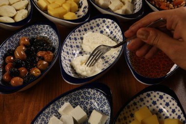 zengin ve leziz Türk Kahvaltı