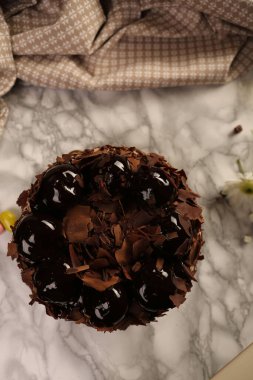 Masada lezzetli bir pasta var.