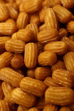 Geleneksel hindistancevizli tatlı baklavası. Ev yapımı fındıklı ve ballı baklava..