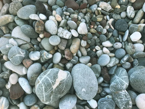 Bunte Schöne Steine Hintergrund Textur — Stockfoto