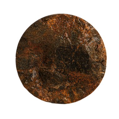 Boş seramik kırpma yolu ile beyaz arkaplan izole