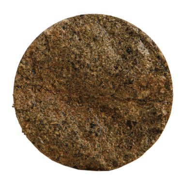 Boş seramik kırpma yolu ile beyaz arkaplan izole