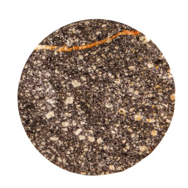 Boş seramik kırpma yolu ile beyaz arkaplan izole