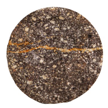 Boş seramik kırpma yolu ile beyaz arkaplan izole