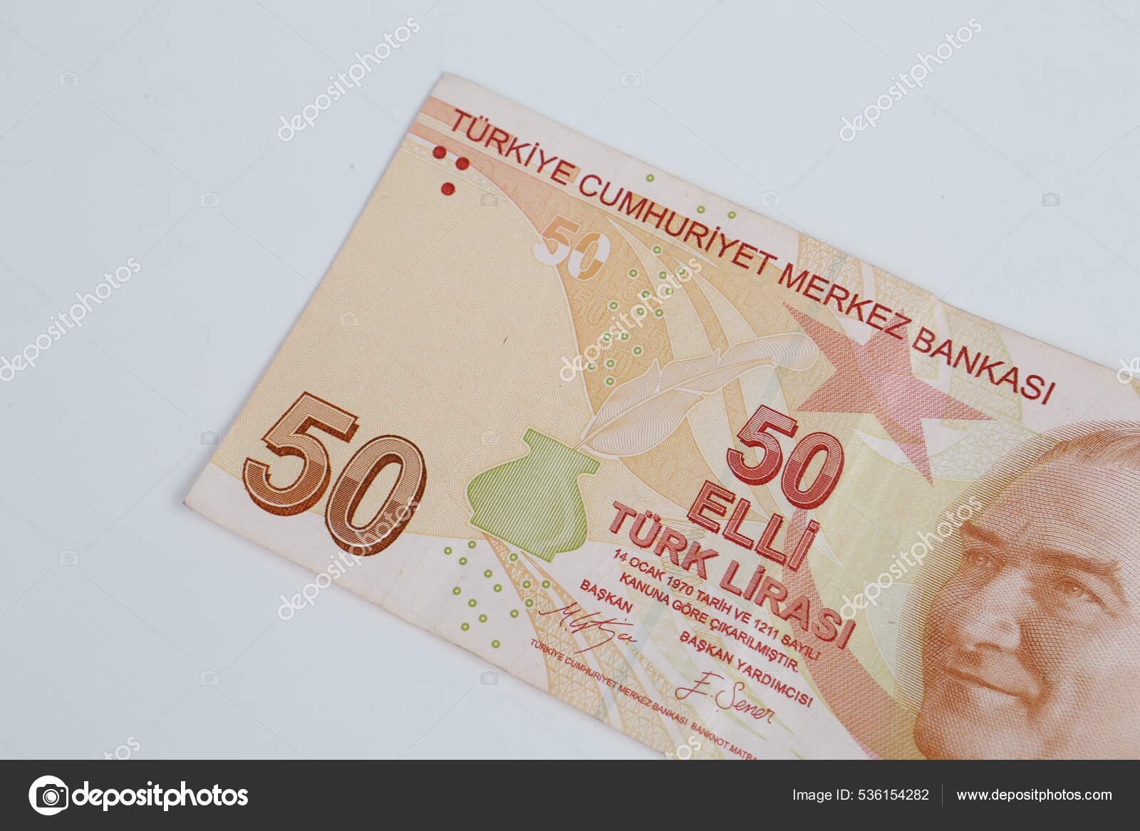 土耳其货币土耳其里拉钞票——图库图片© utkudemirsoy #536154282