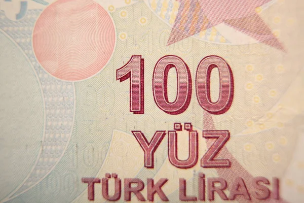 Türkische Währung Türkische Lira Banknoten — Stockfoto