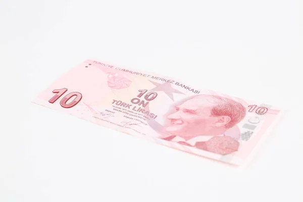 Banconote Turche Banconote Lira Turca — Foto Stock