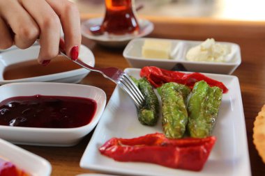 zengin ve leziz Türk Kahvaltı