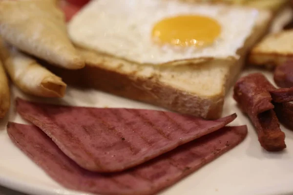 Rika Och Utsökt Turkisk Frukost — Stockfoto