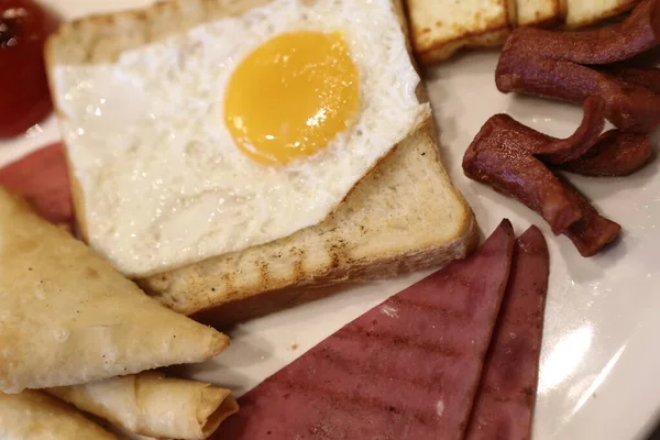 Rika Och Utsökt Turkisk Frukost — Stockfoto