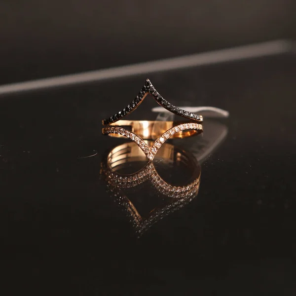 Diamantsmykker Luxury Motesmykker – stockfoto