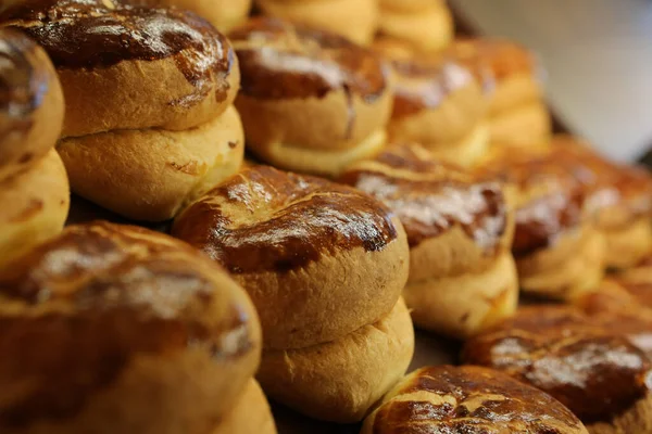 Lezzetli doğal estetik fırınlanmış ekmek