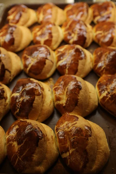 Lezzetli doğal estetik fırınlanmış ekmek