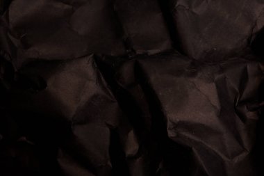 siyah buruşmuş kağıt arkaplan grunge doku arkaplanı