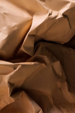 turuncu buruşmuş kağıt arkaplan grunge doku arkaplanı