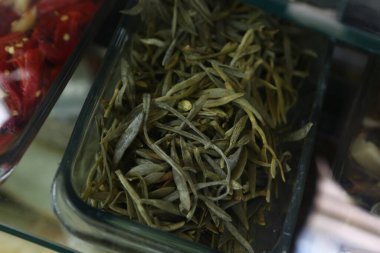 Geleneksel Türk ve Yunan yemek meze masası