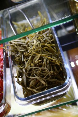 Geleneksel Türk ve Yunan yemek meze masası