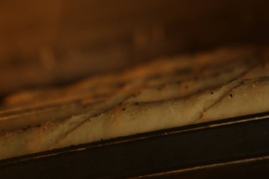 Lezzetli doğal estetik fırınlanmış ekmek