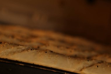 Lezzetli doğal estetik fırınlanmış ekmek