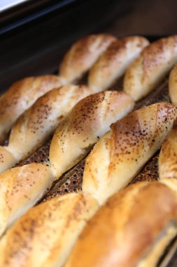 Lezzetli doğal estetik fırınlanmış ekmek