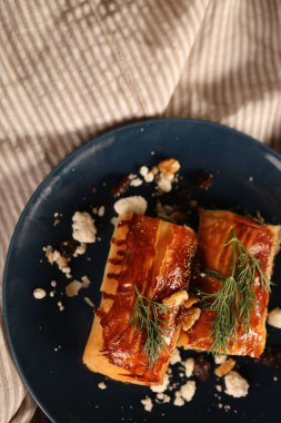 Lezzetli doğal estetik fırınlanmış ekmek