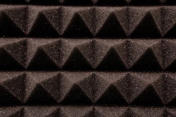 Close up of studio sound acoustical foam Background