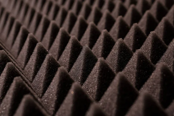 Close Studio Sound Acoustical Foam Fundo — Fotografia de Stock