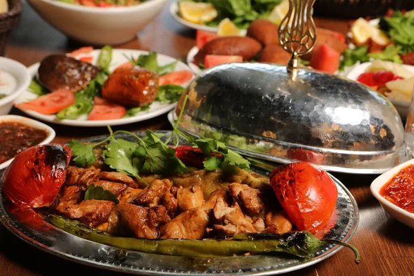 Ramadan Traditionnel Turc Arabe Kebab — Photo