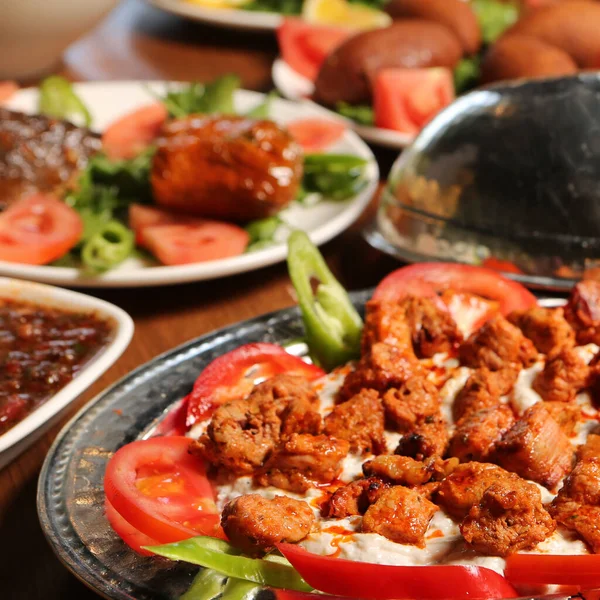 Ramadan Traditionnel Turc Arabe Kebab — Photo