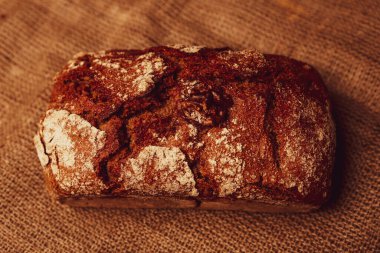 Lezzetli doğal estetik fırınlanmış ekmek