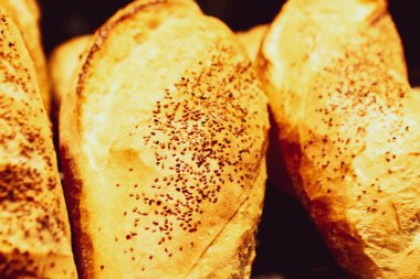 Lezzetli doğal estetik fırınlanmış ekmek