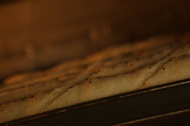 Lezzetli doğal estetik fırınlanmış ekmek