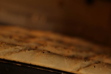 Lezzetli doğal estetik fırınlanmış ekmek