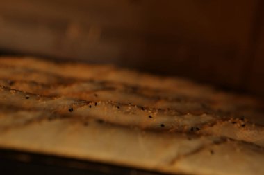 Lezzetli doğal estetik fırınlanmış ekmek