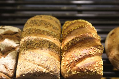 Lezzetli doğal estetik fırınlanmış ekmek