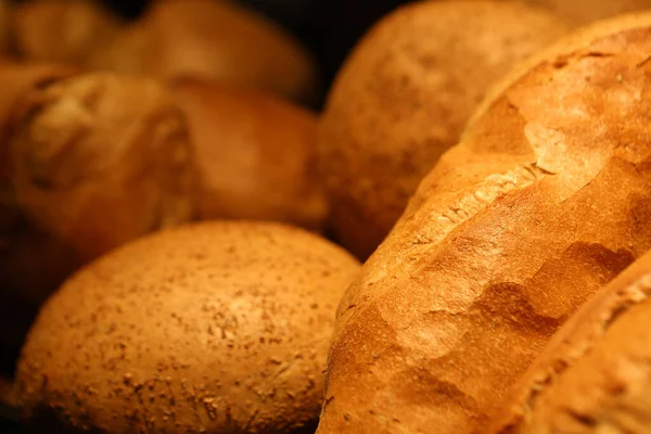 Heerlijk Natuurlijk Esthetisch Gebakken Brood — Stockfoto