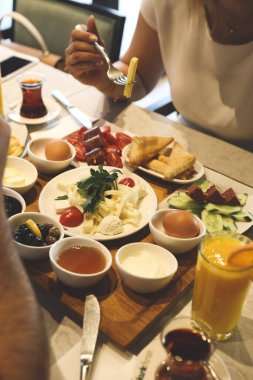 zengin ve leziz Türk Kahvaltı