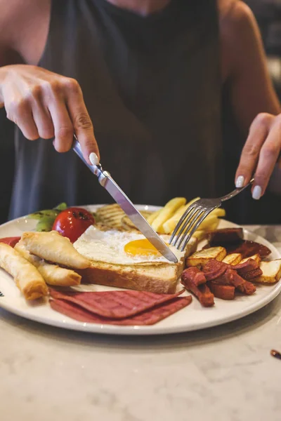 Pequeno Almoço Turco Rico Delicioso — Fotografia de Stock