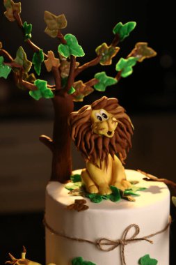 Masada lezzetli bir pasta var.