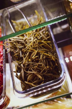 Geleneksel Türk ve Yunan yemek meze masası