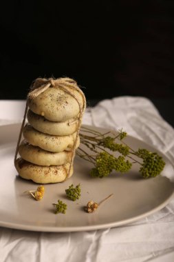 Koyu çikolata parçaları ile tanımlama