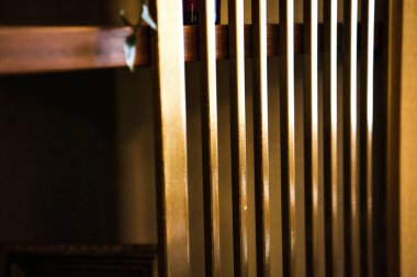 Modern oturma odasının içi.