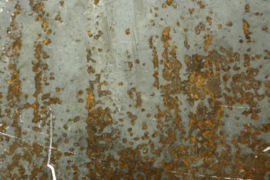 Paslı metal dokusu, eski grunge arkaplan