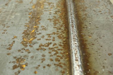 Paslı metal dokusu, eski grunge arkaplan