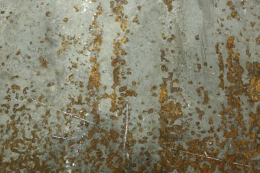 Paslı metal dokusu, eski grunge arkaplan