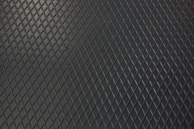 Siyah metal desenli çelik arka plan. Delinmiş metal levha.