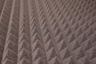 Stüdyo ses akustik köpük arka plan yakın çekim