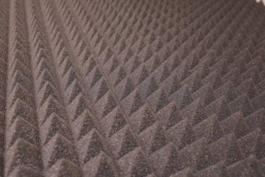 Stüdyo ses akustik köpük arka plan yakın çekim