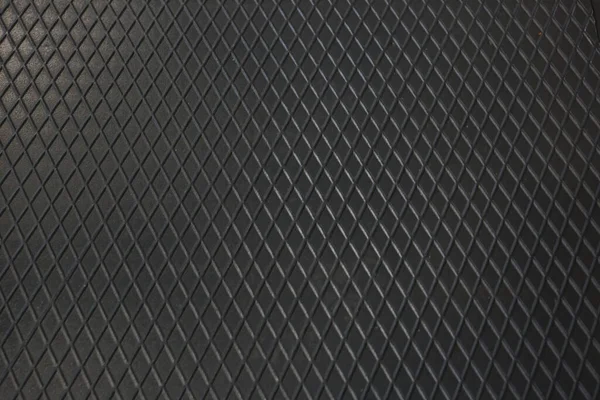 Fekete Fém Textúra Acél Háttér Perforált Fémlemez — Stock Fotó