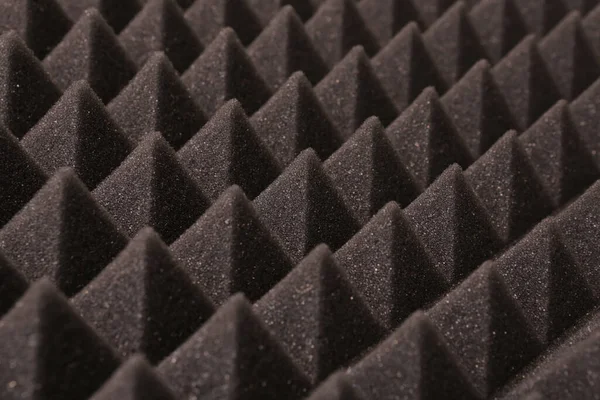 Close Studio Sound Acoustical Foam Fundo — Fotografia de Stock